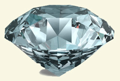 Large cut diamond